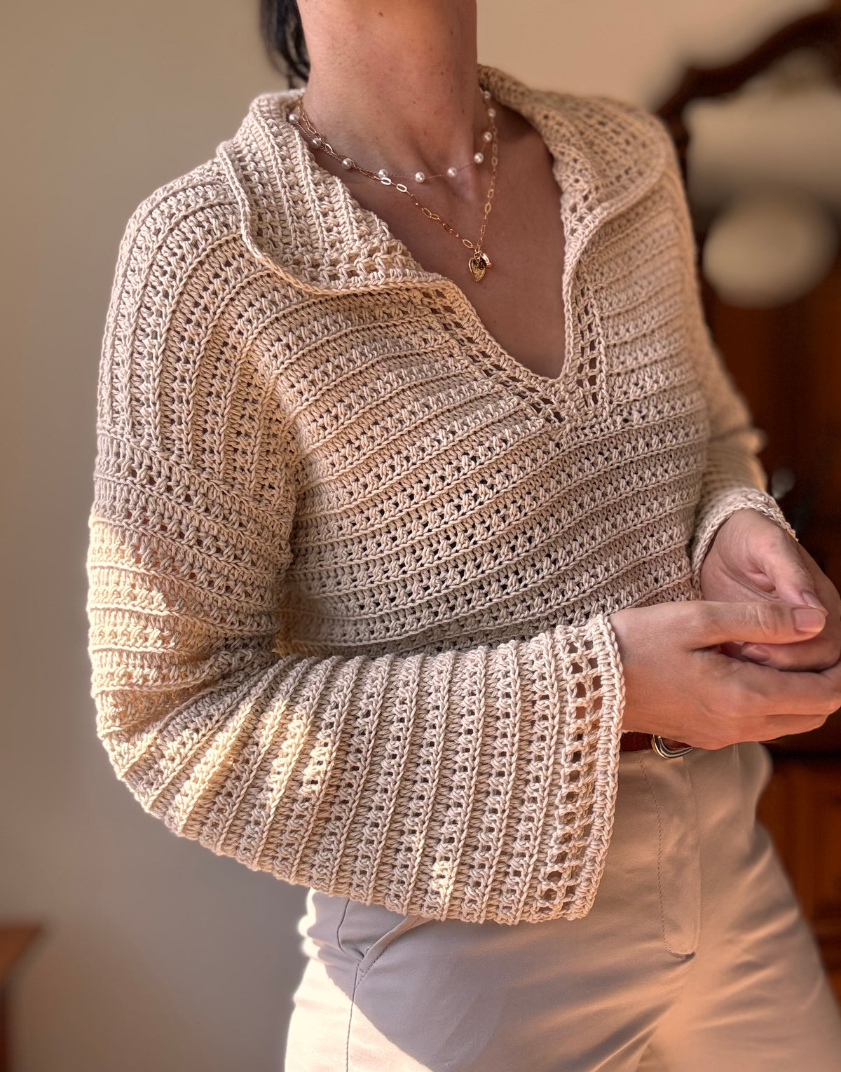 Olivia Polo Pattern - English